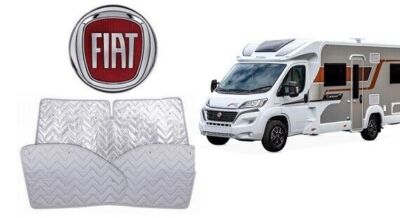 Fiat Ducato/ Peugeot Boxer/ Citroen Relay 2006 on 3 piece Thermal Screen Cab Set