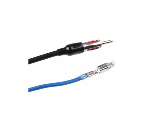 2 Diversity Dual Fakra Din Car Radio Aerial Antenna Adaptor 48c Lead For Audi VW - Image 2