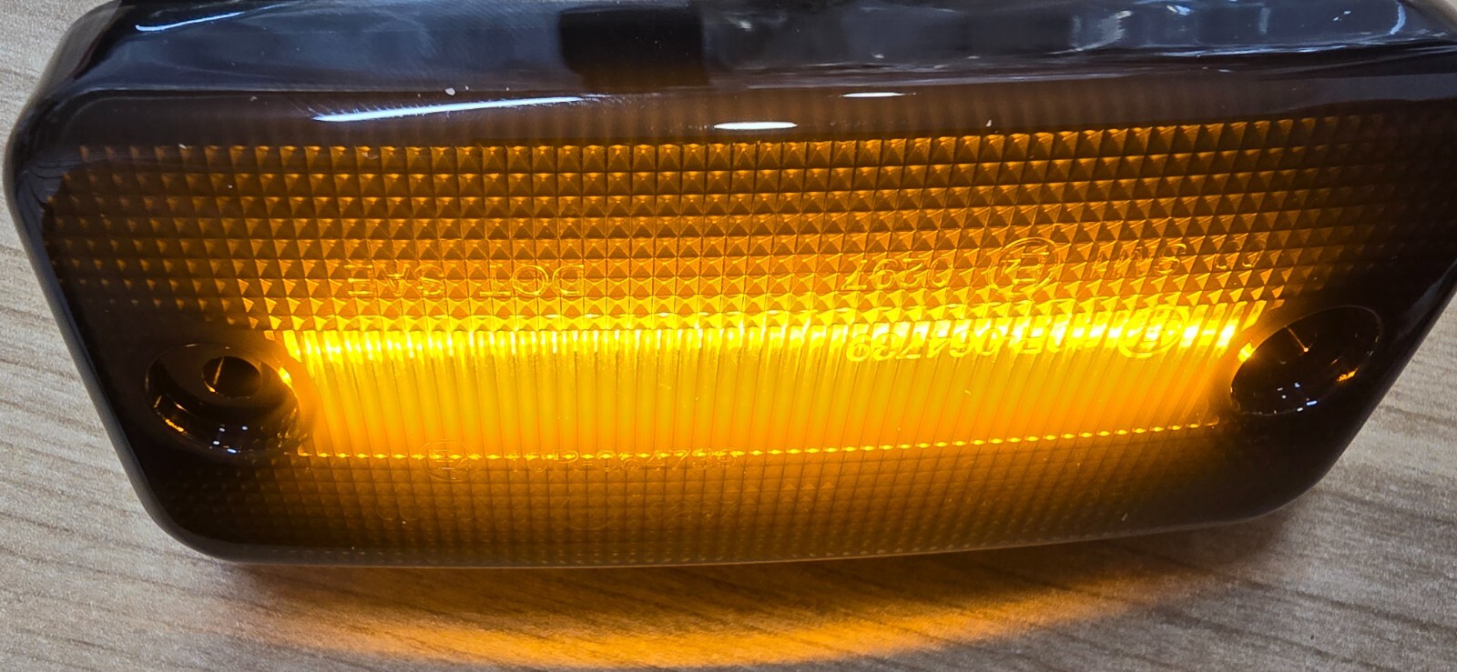 LED Side Marker lights For Fiat Ducato Citroen Relay Peugeot Boxer x 6 black - Image 2