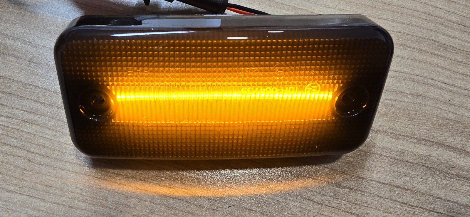 LED Side Marker lights For Fiat Ducato Citroen Relay Peugeot Boxer x 6 black - Image 3