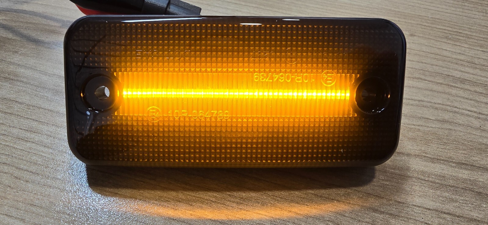 LED Side Marker lights For Fiat Ducato Citroen Relay Peugeot Boxer x 6 black - Image 4
