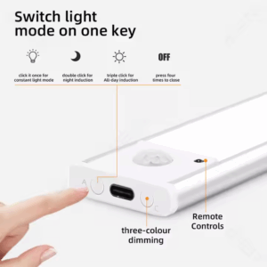 Motorhome Campervan Caravan 20cm Rechargeable Wireless Motion Sensor LED Light