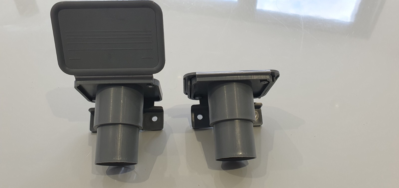 28MM OUTLET HOSE SOCKET GREY CARAVAN MOTORHOME - Image 3