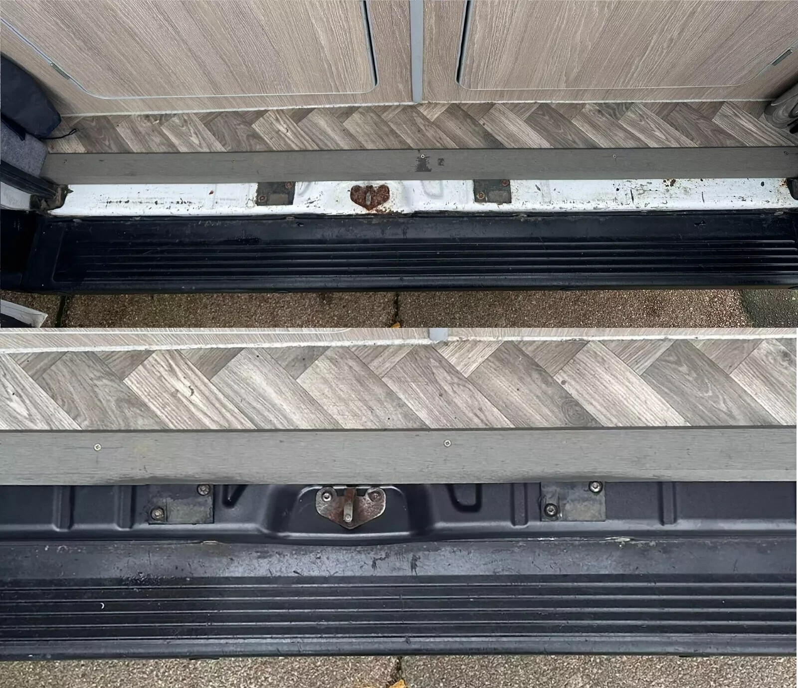 Citroen Relay Rear door sill protector and threshold cover 2007-2024 - Image 2