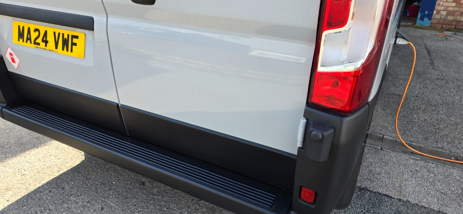 Auto Trail Expedition rear door bump stop extenders NO MORE WINDOW DAMAGE - Image 8