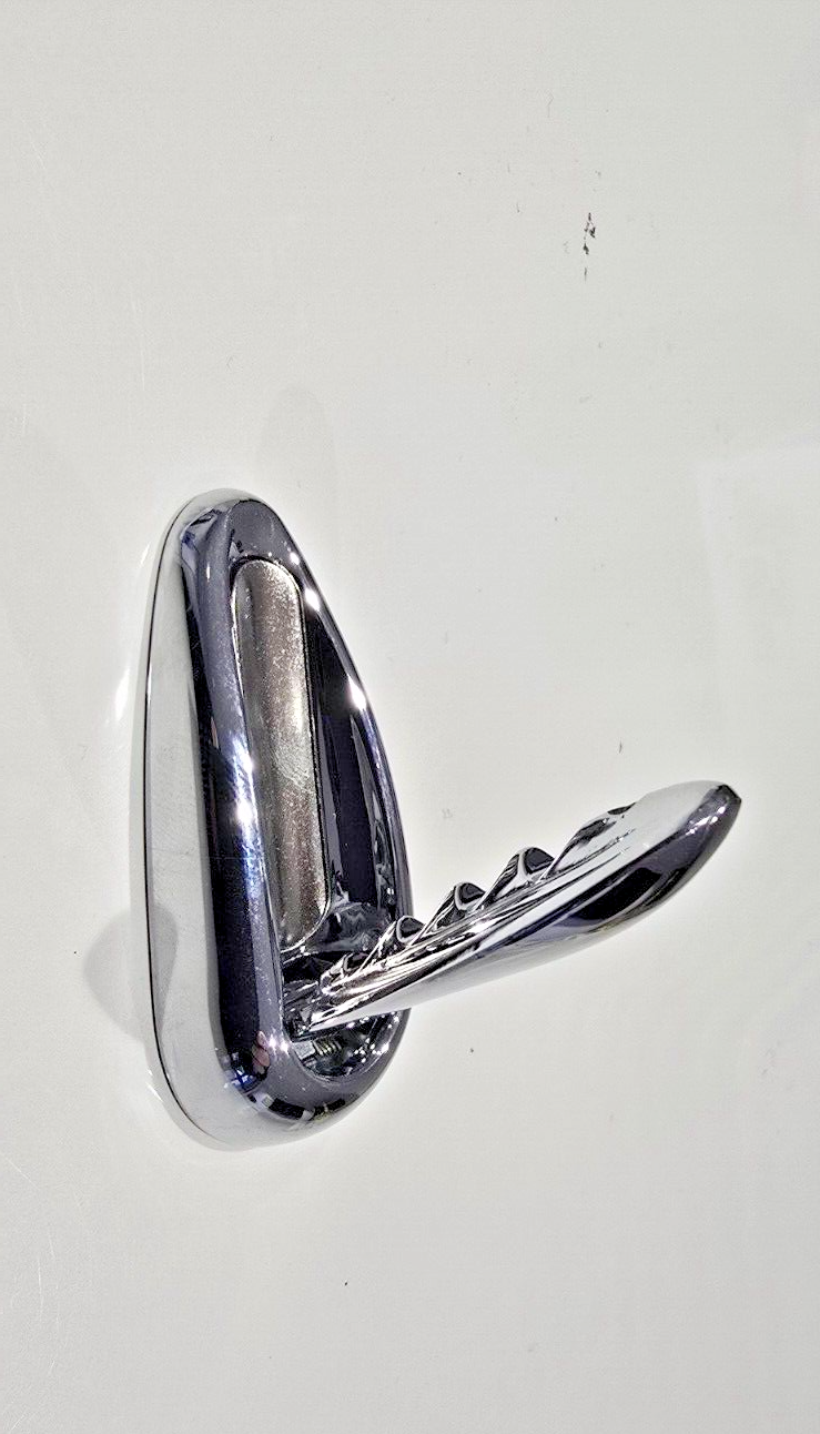 NEW STYLE Chrome Coat Towel Hook for camper motorhome caravan horsebox or boat - Image 4