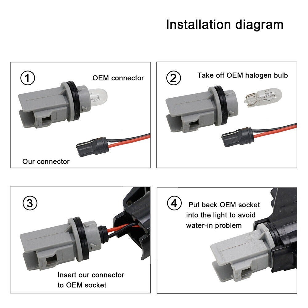 Fiat Ducato based Motorhome LED Dynamic Mirror indicators Upgrade 2022-2025 Pair - Image 6