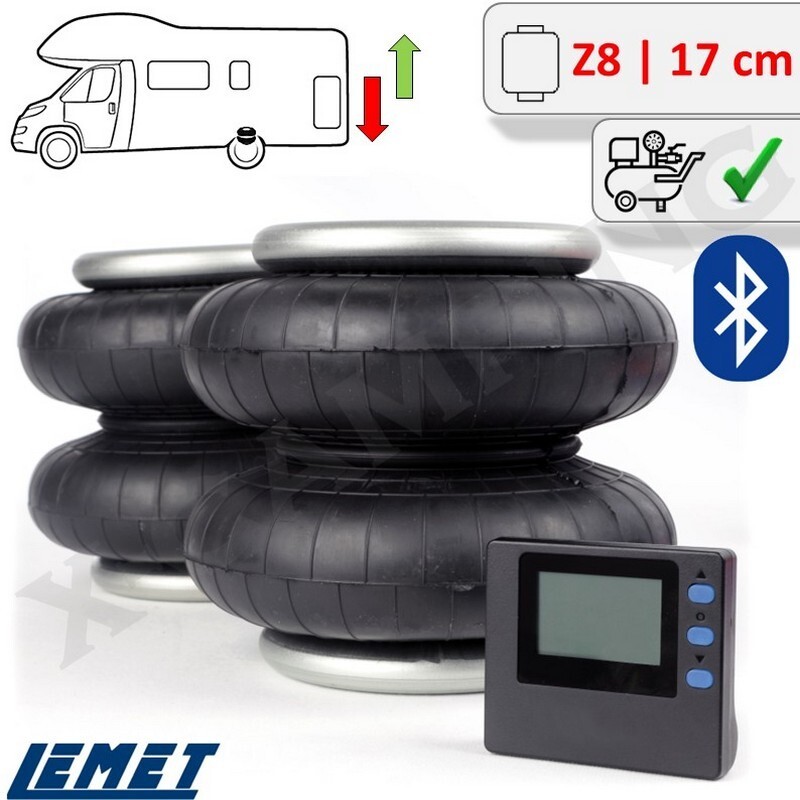 Fiat Ducato Bluetooth controlled semi air suspension 2024 on