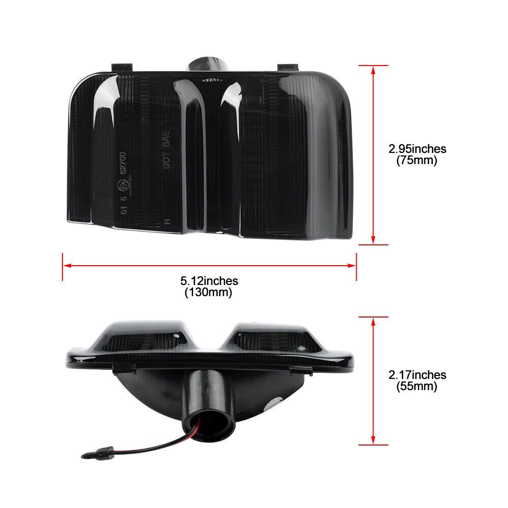 Fiat Ducato based Motorhome LED Dynamic Mirror indicators Upgrade 2006-2023 Pair - Image 8