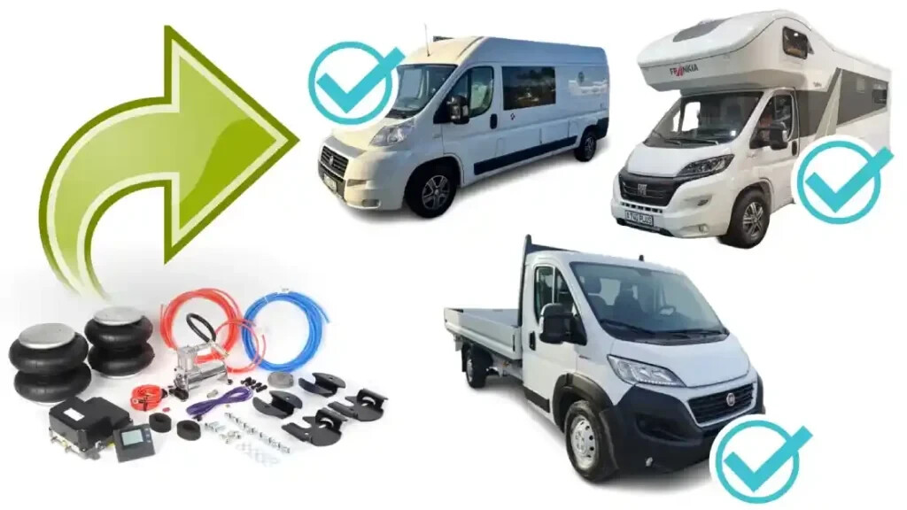 Fiat Ducato Bluetooth controlled semi air suspension 2024 on - Image 4