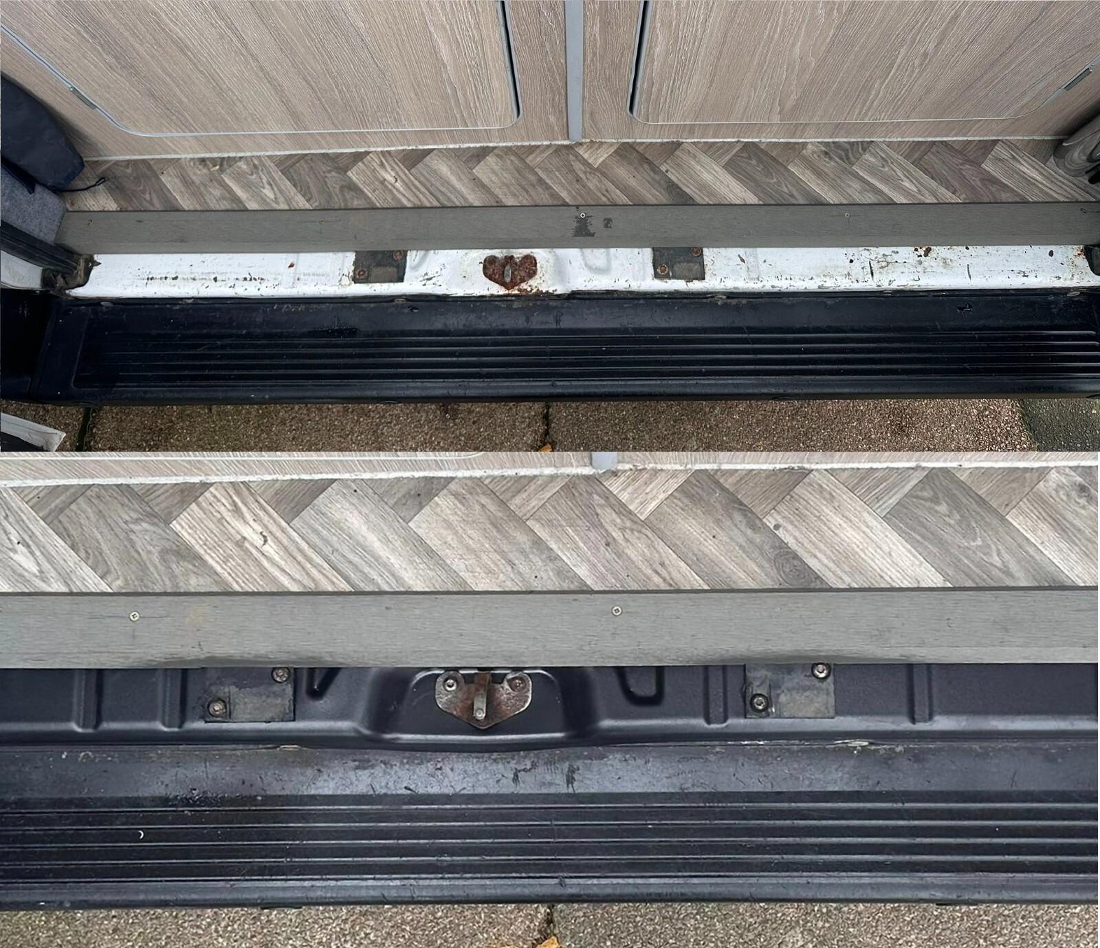 Swift Carrera campervan Rear door threshold cover - Image 8