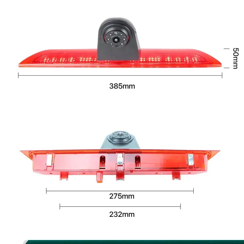 170 Degree 1080P AHD Brake Light Reverse Camera for Ford Transit Van NTSC - Image 2