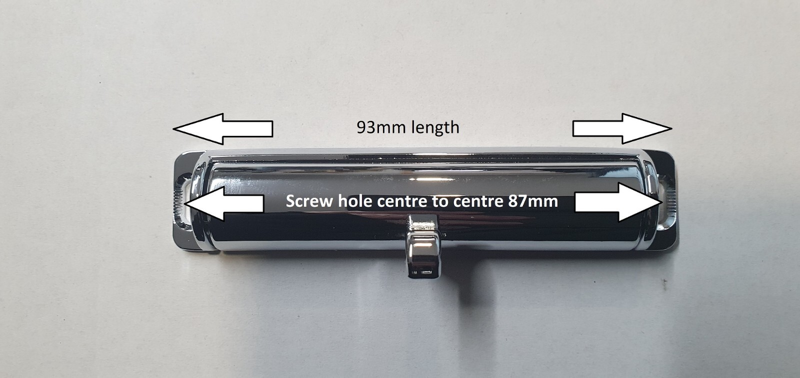 Auto-Trail Elddis Bailey Caravan Campervan top locker door metal release catch - Image 2