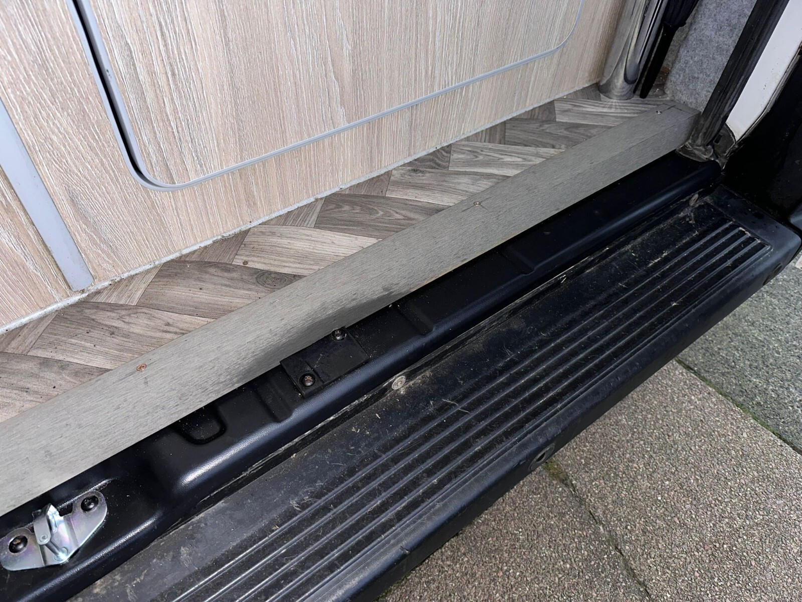 Fiat Ducato / Citroen Relay / Peugeot Boxer campervan Rear door threshold cover - Image 2