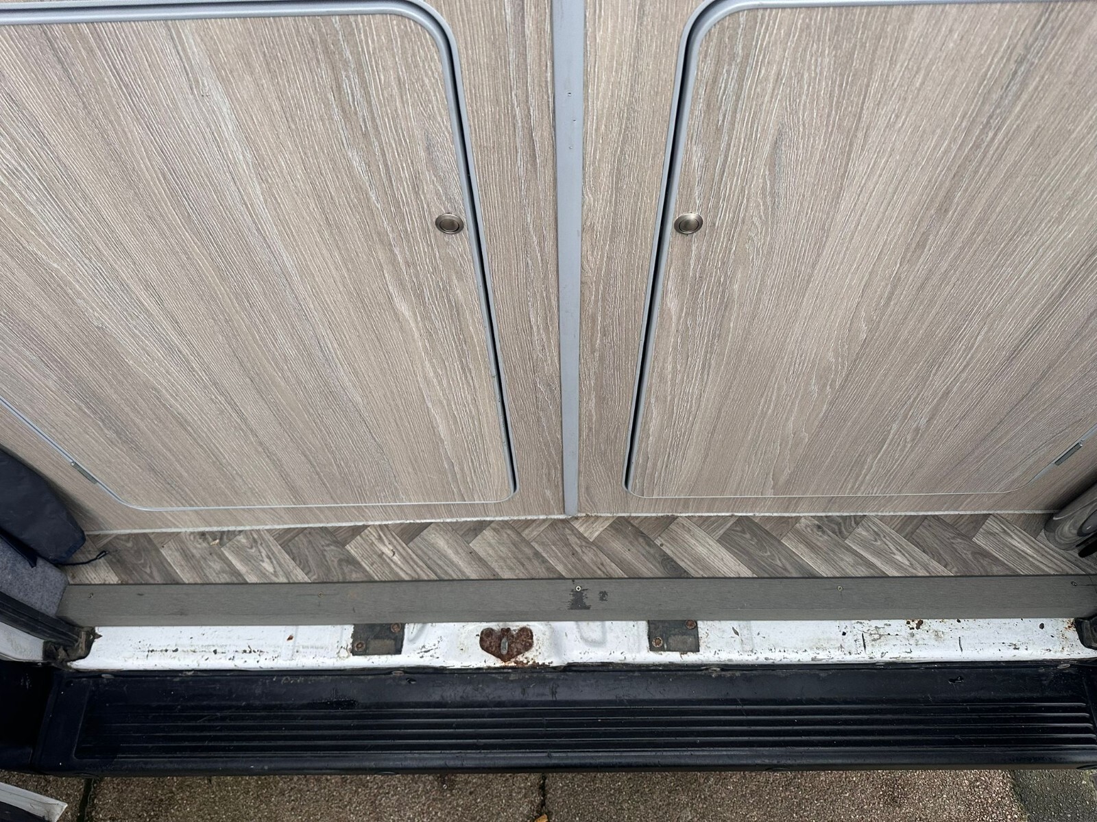 Fiat Ducato / Citroen Relay / Peugeot Boxer campervan Rear door threshold cover - Image 9