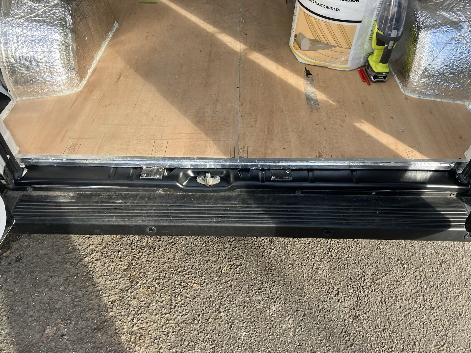 Fiat Ducato / Citroen Relay / Peugeot Boxer campervan Rear door threshold cover - Image 17