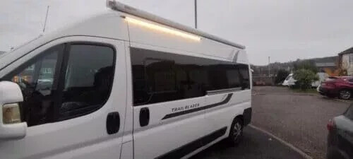 DUCATO, BOXER, RELAY, SLIDING DOOR LED LIGHT RAIN DRIP GUTTER GUARD