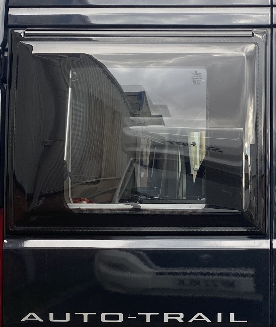 Auto Trail Expedition Roller Team Swift Camper rear door opening window - Image 3