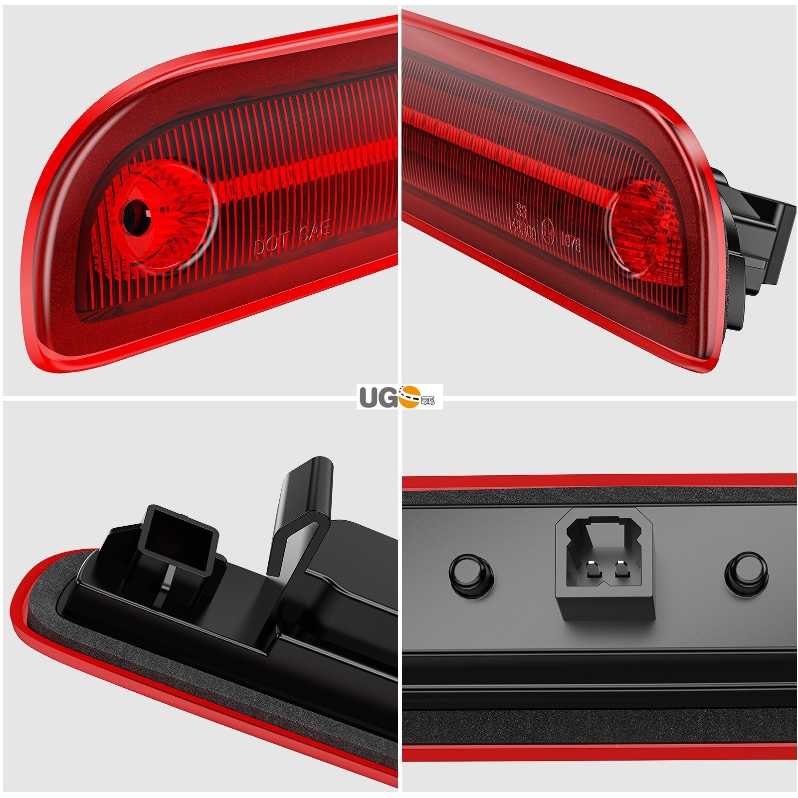 LED brake light Ducato, Relay, Boxer, Camper 2006 -2025 Red Light Bar Style - Image 6