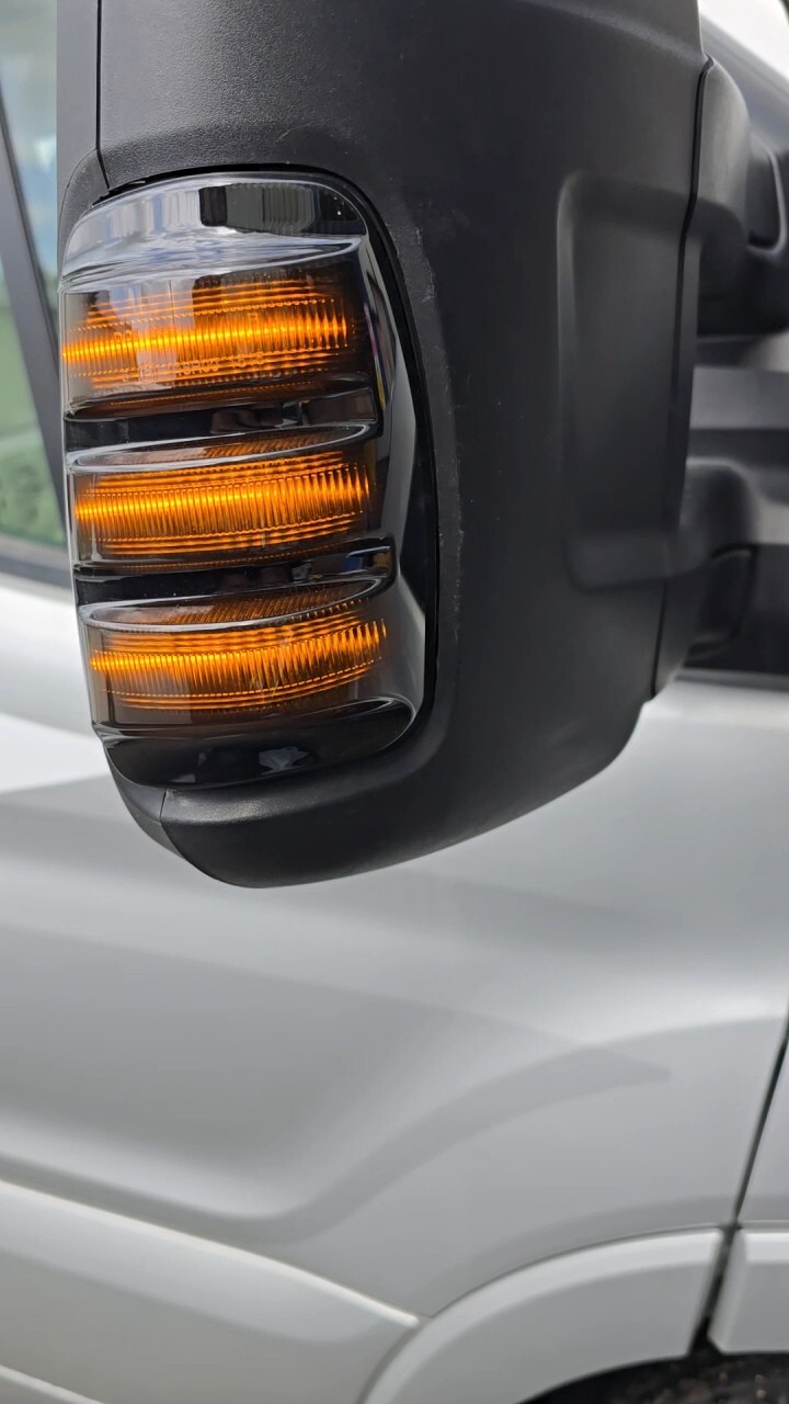 Auto Trail F-Line sequential LED wing mirror Indicators Stand out from the crowd